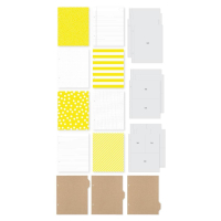 Simple Stories SN@P! Binder 6x8 Inch Yellow (10736)